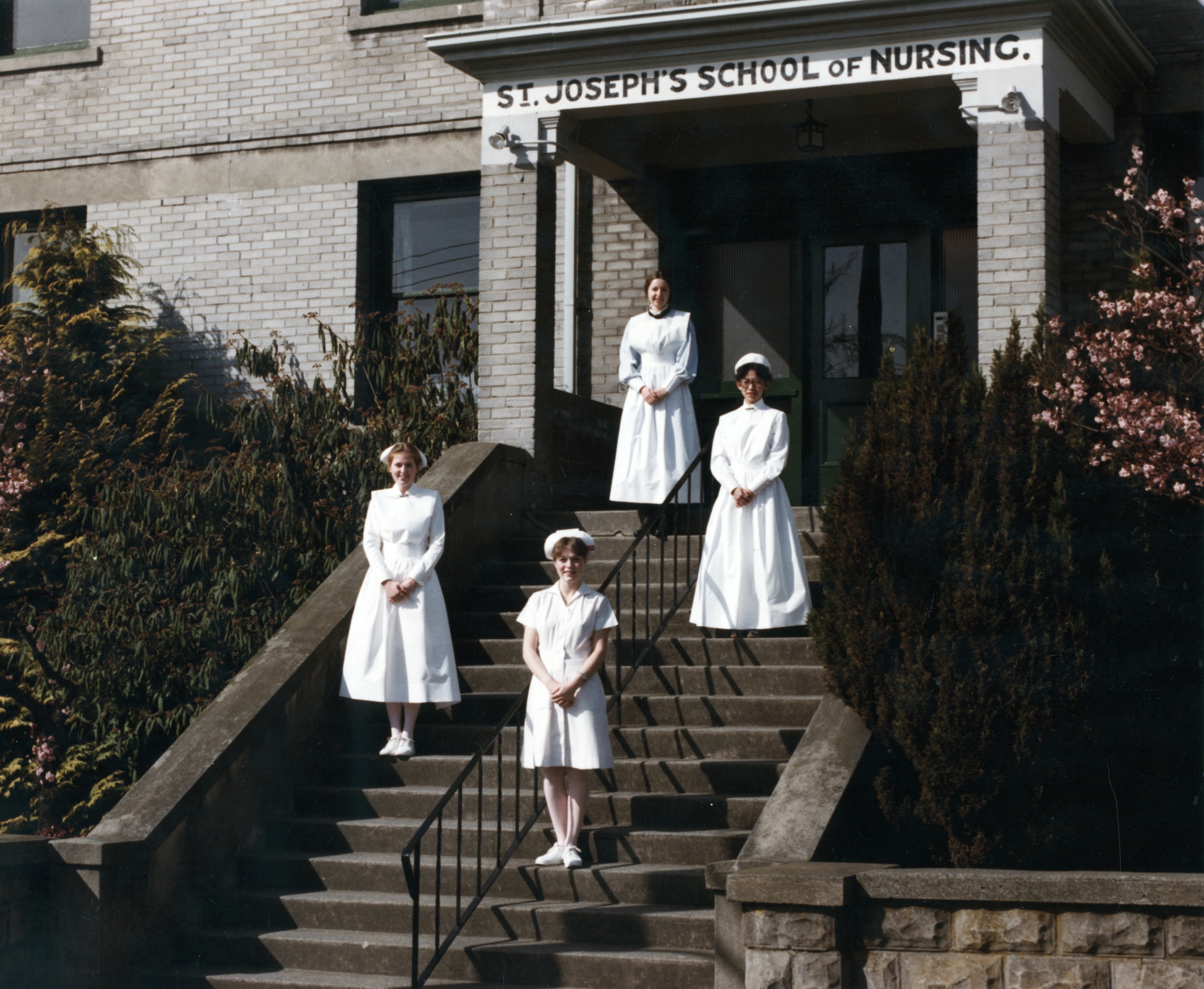 Historic photo from St. Joseph's School of Nursing